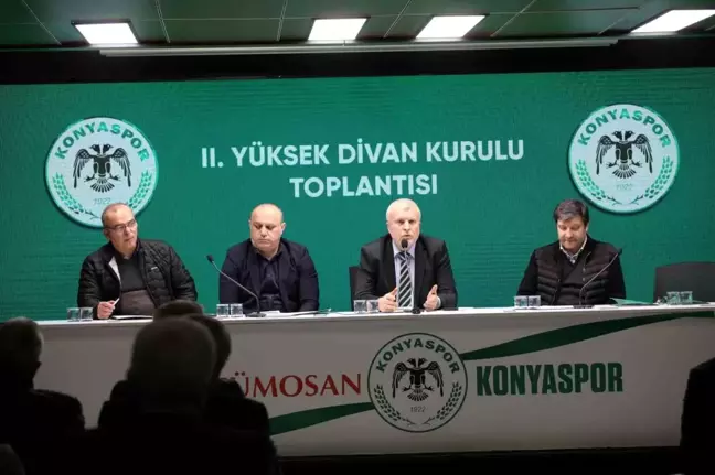 Konyaspor'da 2. Yüksek Divan Kurulu Toplantısı Gerçekleştirildi