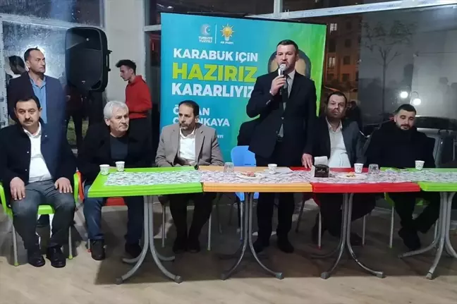 AK Parti Karabük Belediye Başkan Adayı Özkan Çetinkaya Ziyaretler Gerçekleştirdi