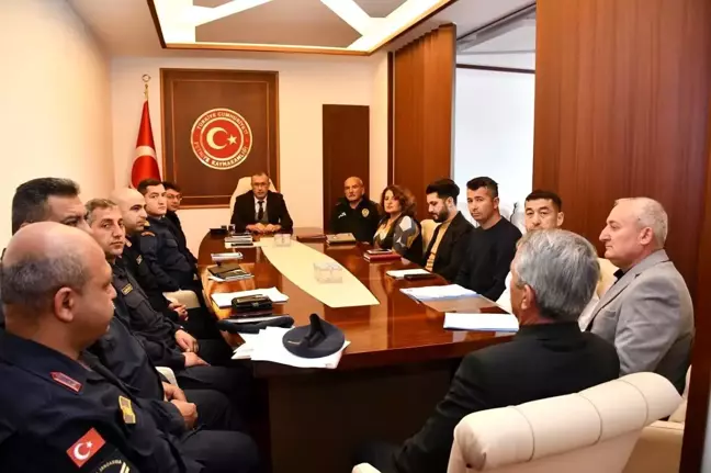 Muğla'da Seçim Güvenliği Toplantısı Gerçekleştirildi