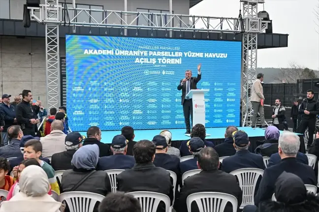 Gençlik ve Spor Bakanı Ümraniye'de Yüzme Havuzu Açılışı Yaptı