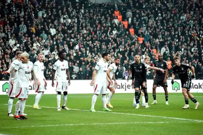 Beşiktaş-Galatasaray Maçında Galatasaray 1-0 Önde