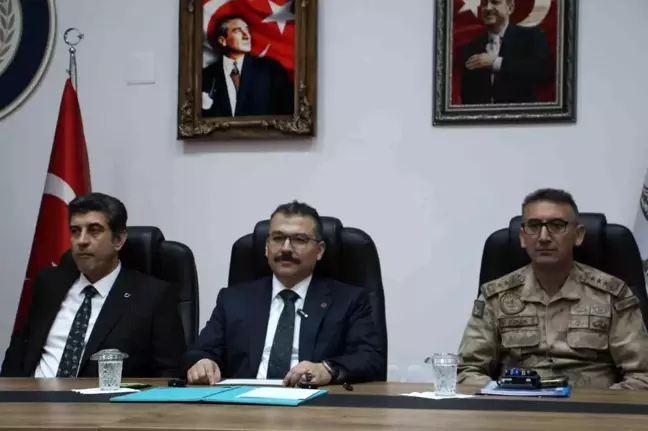 Iğdır'da Asayiş ve Güvenlik Bilgilendirme Toplantısı Yapıldı