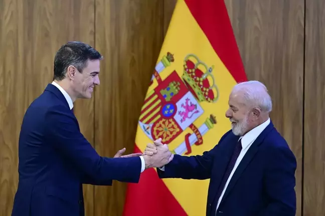 İspanya Başbakanı Pedro Sanchez, Brezilya'ya resmi ziyaret gerçekleştirdi