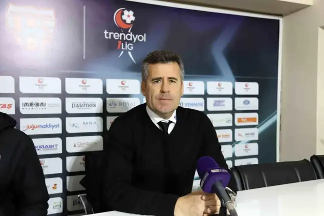 Bandırmaspor Teknik Direktörü Hüseyin Eroğlu: '8 maçımız var, bunu telafi etmek istiyoruz'