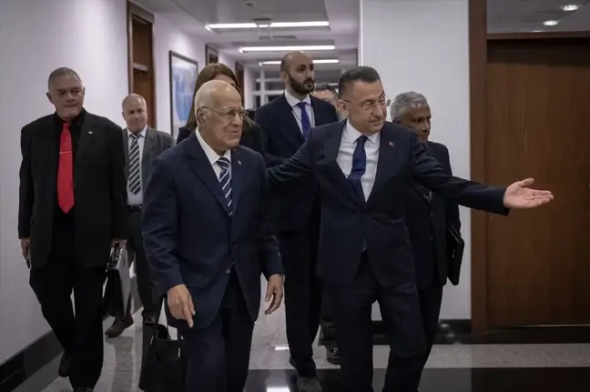 TBMM Dışişleri Komisyonu Başkanı Fuat Oktay, Küba Cumhuriyeti Başbakan Yardımcısı Ricardo Cabrisas Ruiz ile görüştü
