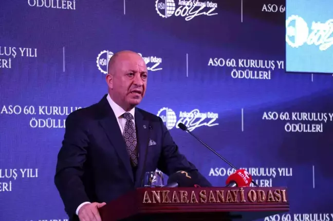 Ankara Sanayi Odası 60. Kuruluş Yılı Ödülleri Sahiplerini Buldu