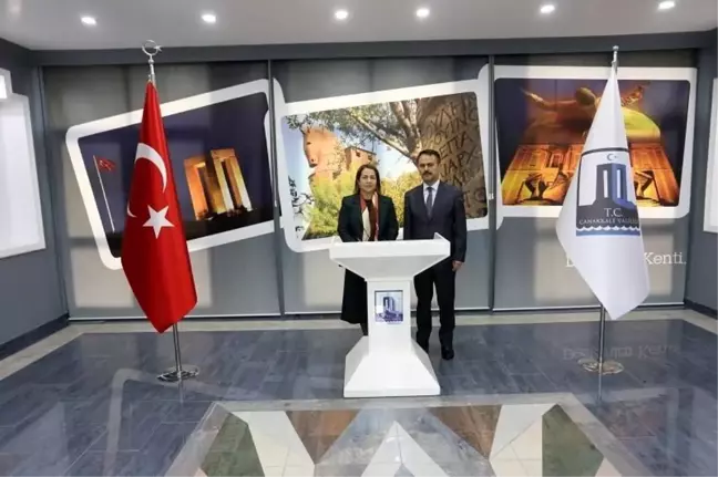 Aile ve Sosyal Hizmetler Bakan Yardımcısı Çanakkale Valiliğini Ziyaret Etti