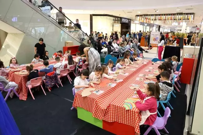 Espark Alışveriş Merkezi'nde 'Düşler Atölyesi' Yoğun İlgi Gördü