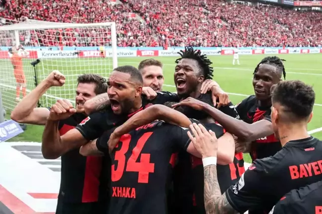 Bayer Leverkusen Bundesliga'da Şampiyon Oldu