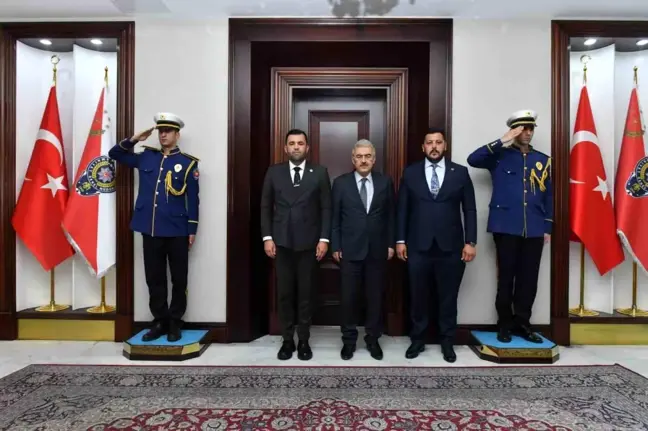 BBP Muğla İl Başkanı Emniyet Genel Müdürü'nü ziyaret etti