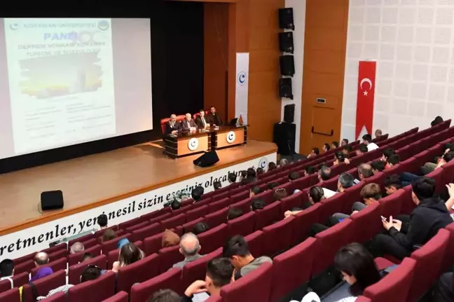Adıyaman Üniversitesi'nde Deprem Sonrası Adıyaman Turizmi ve Sosyolojisi Konulu Panel Düzenlendi