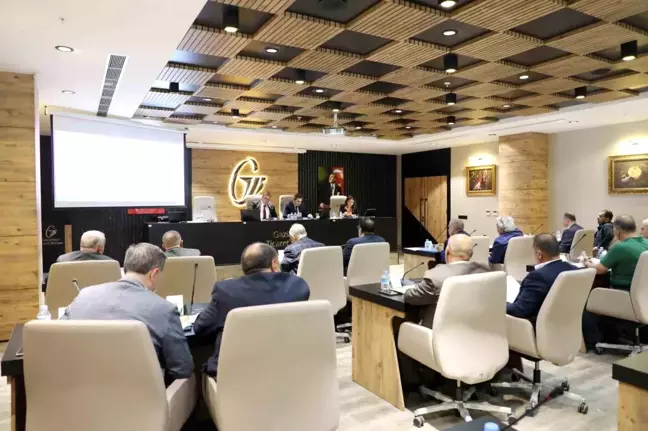 Gaziantep Ticaret Borsası Nisan Ayı Olağan Meclis Toplantısı Gerçekleştirildi