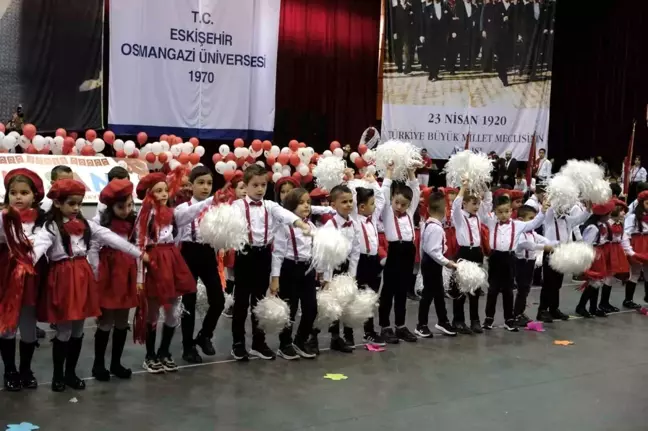 ESOGÜ'de düzenlenen törenle çocuk bayramı coşkuyla kutlandı