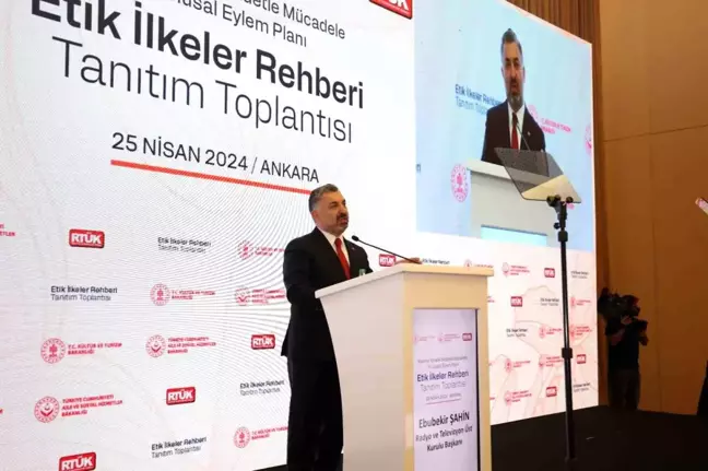 RTÜK Başkanı Şahin: