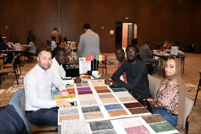 Güneydoğu Anadolu Halı İhracatçıları Birliği Üyeleri Batı Afrika'da Temaslarda Bulundu