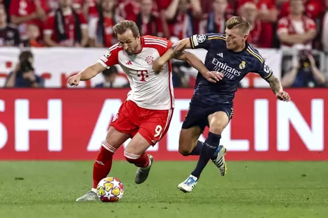 Bayern Münih ile Real Madrid 2-2 berabere kaldı