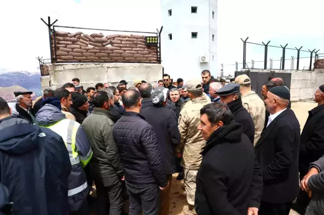 Şırnak Valisi Cevdet Atay, kaybolan vatandaşın arama çalışmalarını denetledi