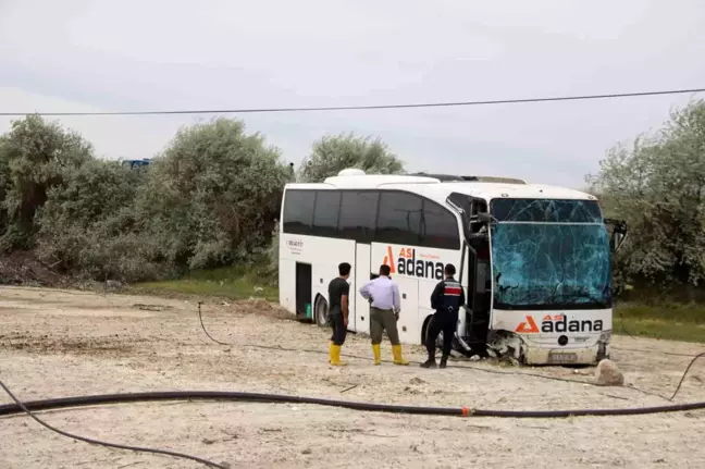 Kayseri'de otobüs kaza yaptı: 4 yaralı