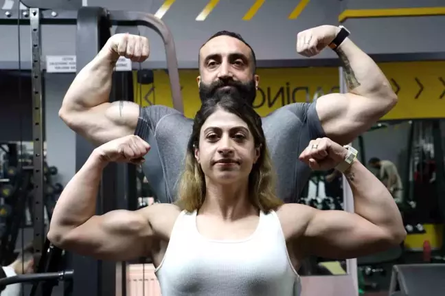 Elazığ'da Vücut Geliştirme ve Fitness Şampiyonu Sağlık Çalışanı