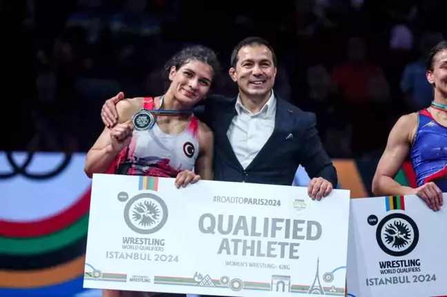 Nesrin Baş, Avrupa Güreş Olimpiyat Elemeleri'nde olimpiyat kotası aldı