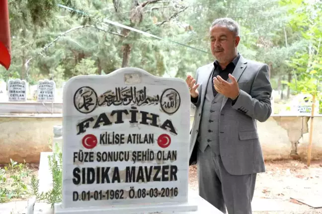 Kilis'te terörist saldırıda hayatını kaybeden anneler, Anneler Günü'nde anıldı