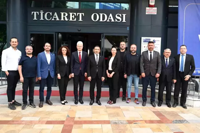 Denizli Ticaret Odası Başkanı Uğur Erdoğan, Litvanya Büyükelçisi'nden vize sorunu için destek istedi