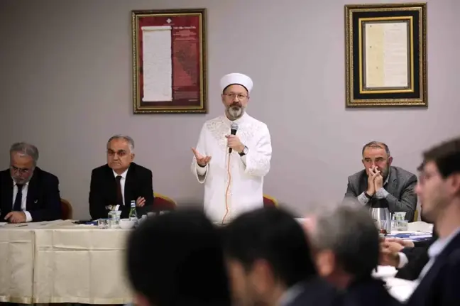 Diyanet İşleri Başkanı Ali Erbaş: Gazze'deki şehitler özgürlüğü dünyaya tanıttı