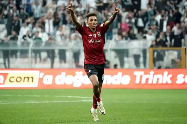 Beşiktaşlı Gedson Fernandes, Hatayspor maçında gol attı