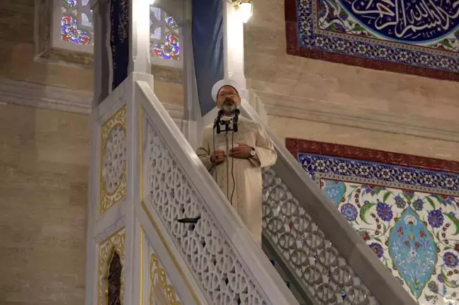 Diyanet İşleri Başkanı Ali Erbaş, Kudüs'ün işgalinin sona ereceğini belirtti