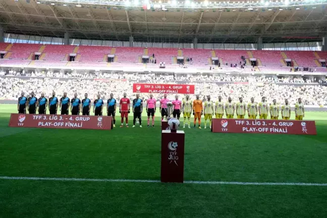 Erbaaspor, penaltılarla TFF 2. Lig'e yükseldi