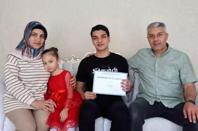 Elazığlı öğrenci Amerika'da tam burs kazandı