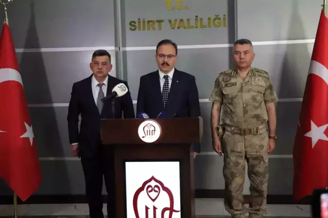 Siirt Valisi Kemal Kızılkaya, Silahlı Kavga Olayını Değerlendirdi