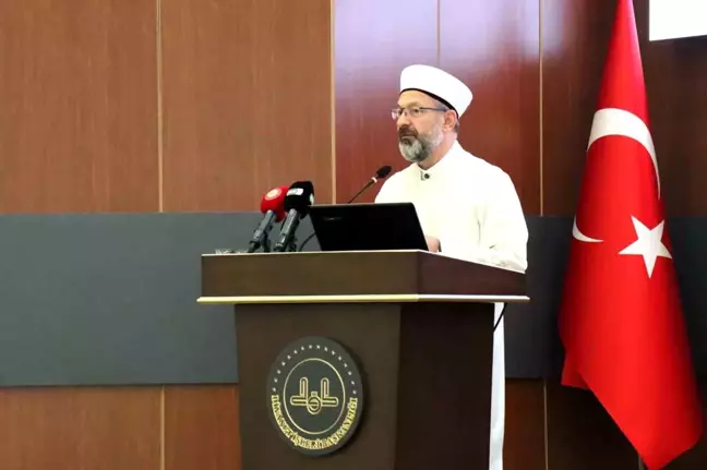 Diyanet İşleri Başkanı Ali Erbaş, Kur'an-ı Kerim'in yayılmasını hedeflediklerini söyledi