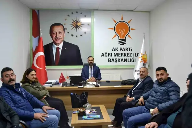 AK Parti Ağrı Merkez İlçe Başkanlığı 'Çaya Bekleriz' Projesi Başlattı