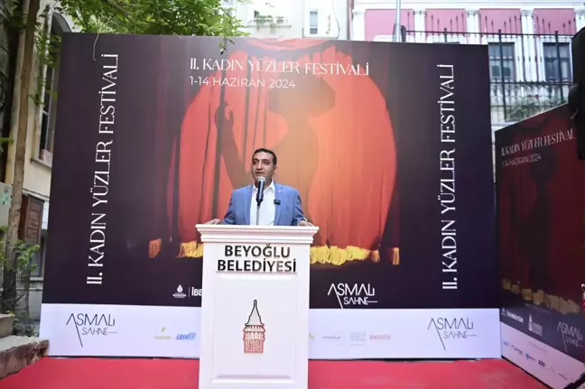 Beyoğlu'nda 2'nci Kadın Yüzler Festivali Başladı