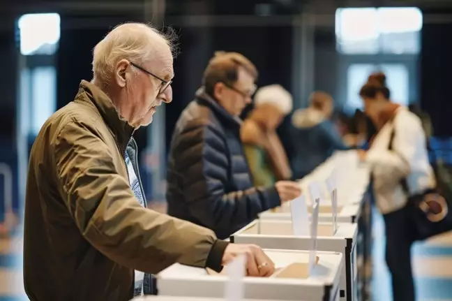 Fransa'da erken seçimler başladı, Marine Le Pen önde