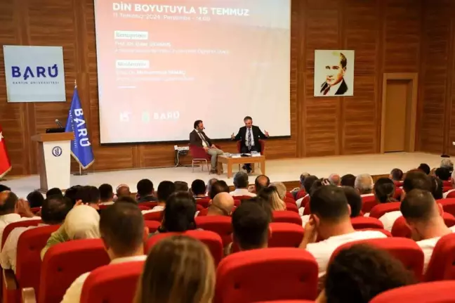 BARÜ'de 15 Temmuz konferansı