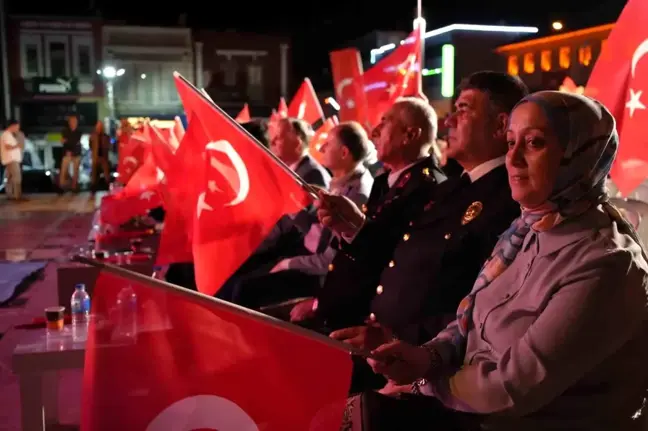 Edirne'de 15 Temmuz Demokrasi ve Milli Birlik Günü Etkinlikleri Düzenlendi