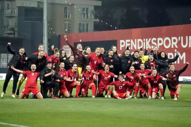 A Milli Kadın Futbol Takımı'nın 2025 Avrupa Şampiyonası play-off ilk turundaki rakibi Ukrayna oldu