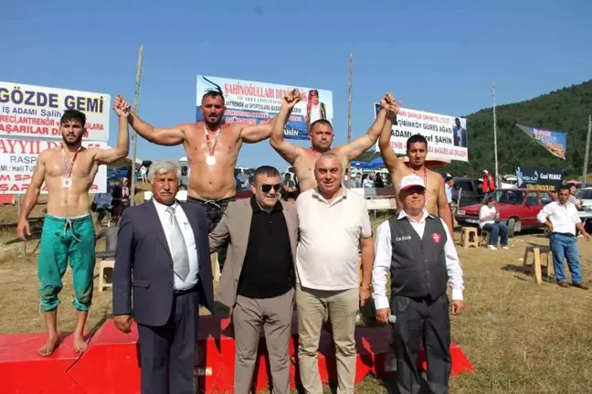 11. Alaçam Dürtmen Yayla Şenlikleri'nde Başpehlivan Fatih Kanbur oldu