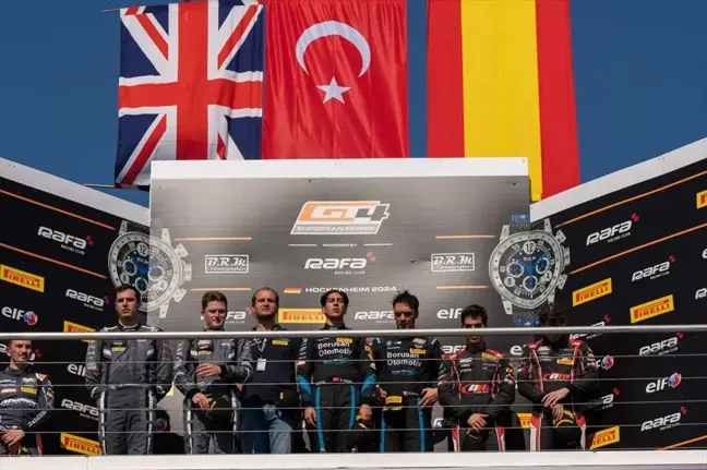 Berkay Besler-Gabriele Piana İkilisi GT4 Avrupa Serisi'nde Birinci Oldu