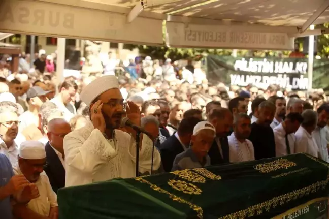 Bursa Ulu Cami'de İsmail Haniye için gıyabi cenaze namazı kılındı