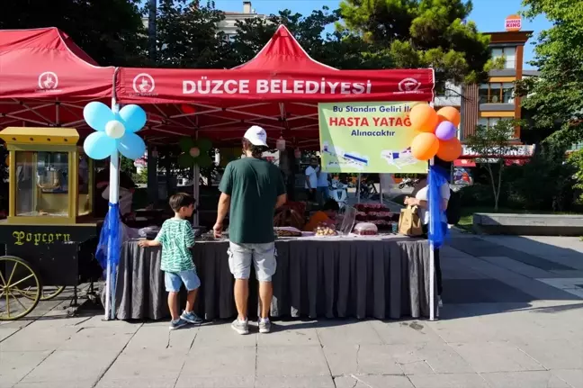 Dünya Düzce Günleri'nde Elde Edilen Gelir Hasta Yatağı Alımında Kullanılacak