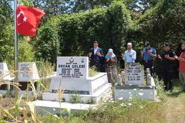 Sinop'un Dikmen ilçesinde şehit piyade er Ercan Çelebi anıldı