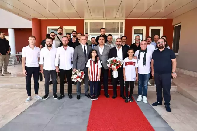 TFF Başkanı ve 1. Başkan Vekili Sivasspor'u Ziyaret Etti