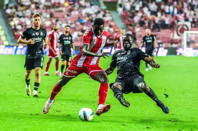 Beşiktaş, Samsunspor'u 2-0 Mağlup Etti