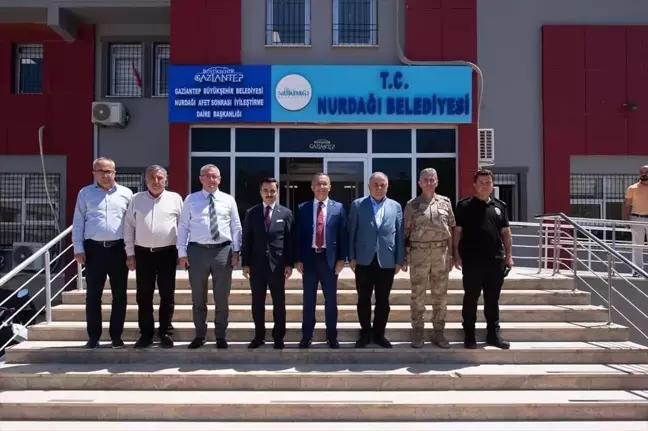 Gaziantep Valisi Kemal Çeber Nurdağı ilçesine ziyarette bulundu