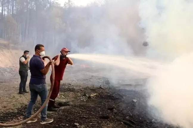 Muğla'daki Orman Yangınları Kısmen Kontrol Altına Alındı