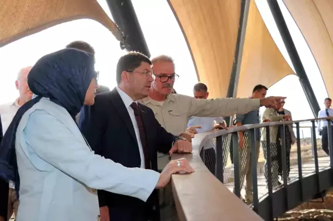 Adalet Bakanı Yılmaz Tunç, Göbeklitepe'yi ziyaret etti