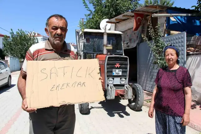 Dolandırılan Çiftçi, Borcunu Ödemek İçin Traktörünü Satıyor